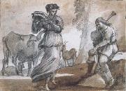 Claude Lorrain Dance (mk17) oil painting